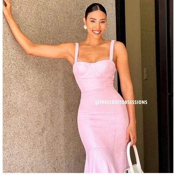 RARE!!! ZARA BLOGGER FAVE!!! Frayed Hem Midi Dress NWT - Picture 6 of 16